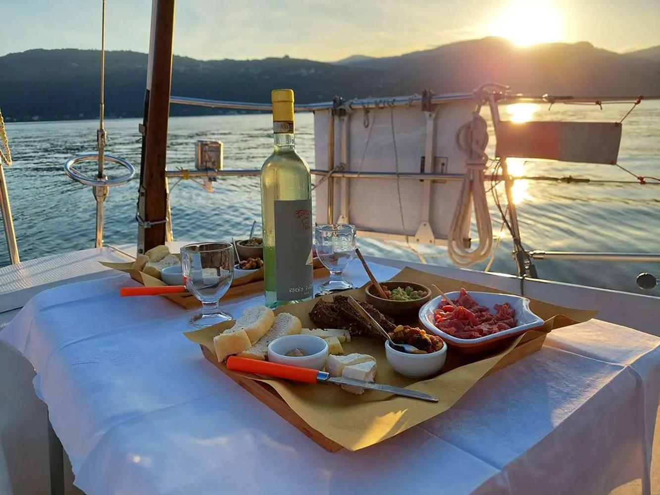 Apertivo on Lake Maggiore with Local Products