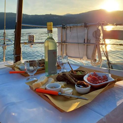 Apertivo on Lake Maggiore with Local Products