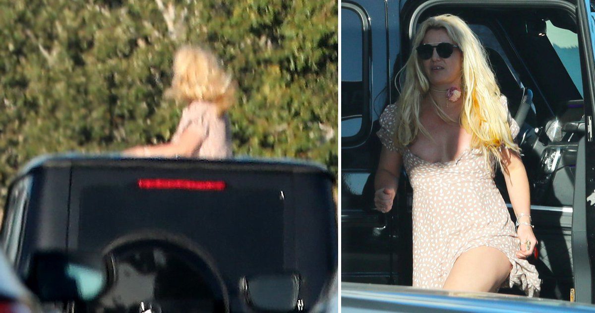 Britney Spears shocks drivers with risky freeway stunt after DUI case