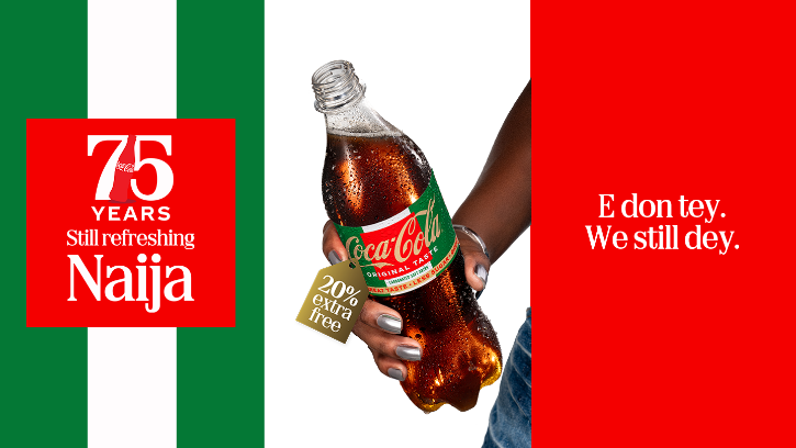 More Value, Same Great Taste: Coca-Cola Introduces New Designs on 60cl PET Bottles to Celebrate 75 Years with Nigerians
