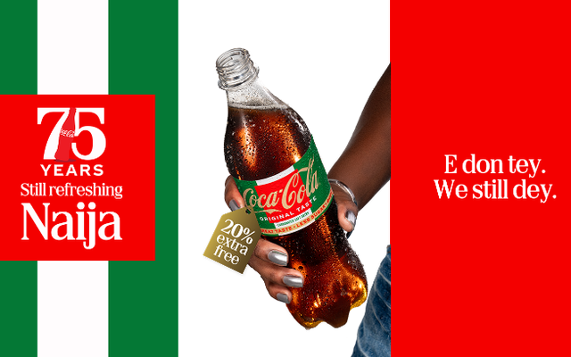 More Value, Same Great Taste: Coca-Cola Introduces New Designs on 60cl PET Bottles to Celebrate 75 Years with Nigerians