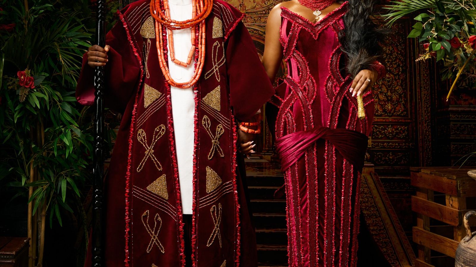 Peller & Jarvis' Edo Wedding Looks Are Rooted in Culture and Beautifully Detailed | See Photos — News news on dripviewz