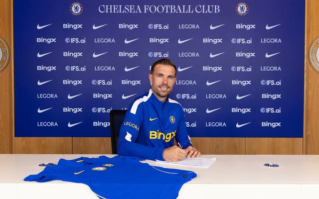 Chelsea confirm the signing of Jordan Henderson