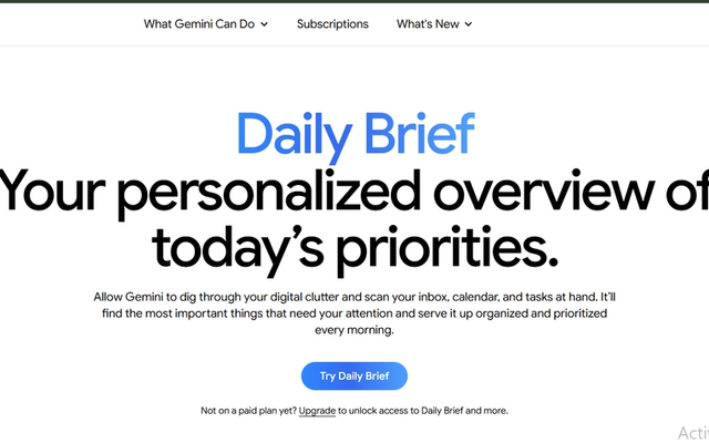 How Google's Daily Brief works and how to set it up — News story on dripviewz