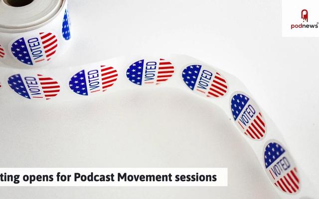 Voting opens for Podcast Movement sessions