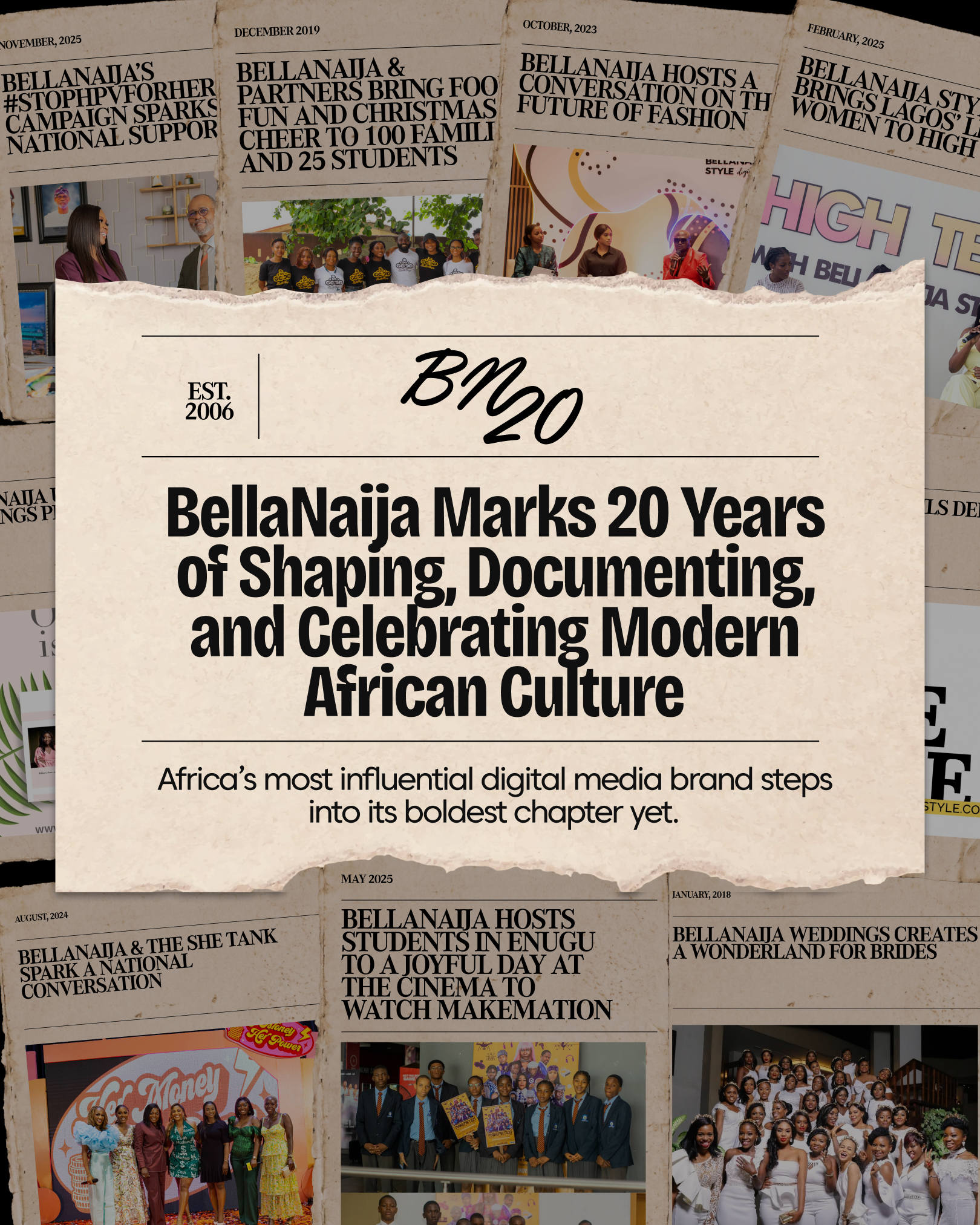 BellaNaija Turns 20! Celebrating Two Decades of Telling African Stories Through African Voices