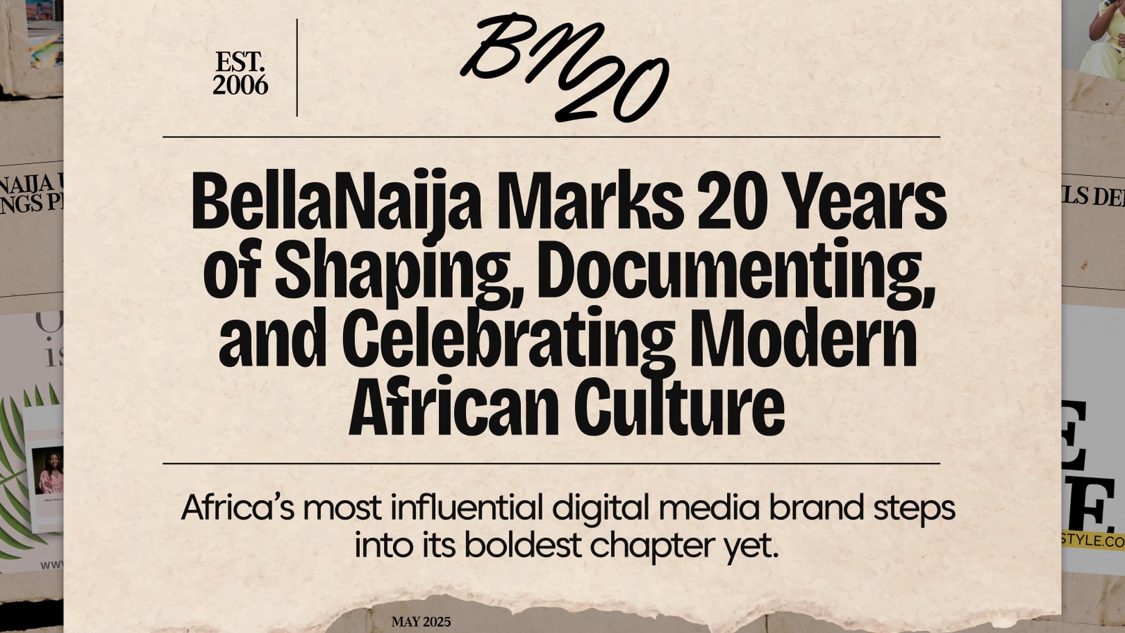 BellaNaija Turns 20! Celebrating Two Decades of Telling African Stories Through African Voices — Movies news on dripviewz