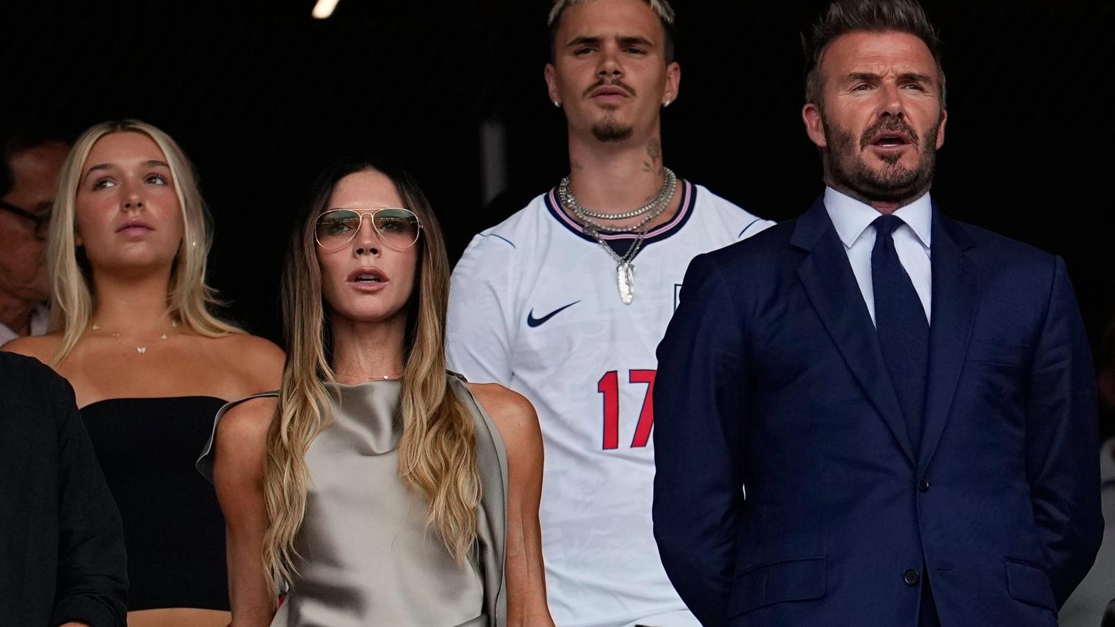 David Beckham defends Victoria's bored reaction to England's World Cup win — Sports news on dripviewz