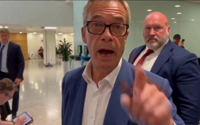 Nigel Farage 'threatens journalist live on air' in Sky News interview meltdown