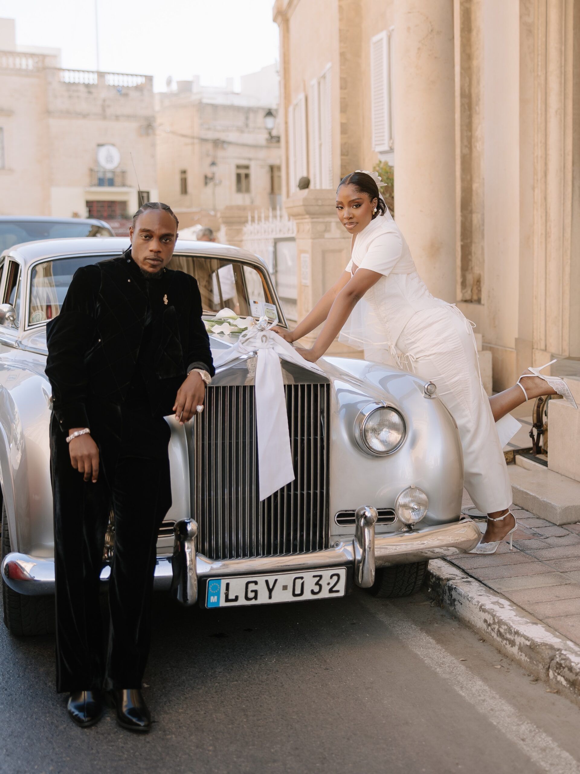 L.A.X and Ella Are Legally Hitched! See Their Stylish Civil Wedding Looks in Malta — News story on dripviewz
