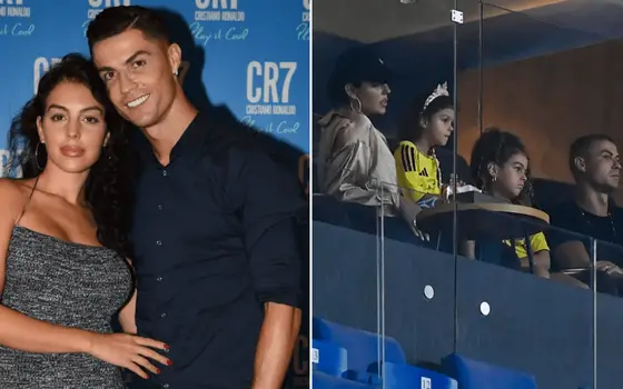 Cristiano Ronaldo and Georgina Rodriguez step out as details of living room wedding emerge