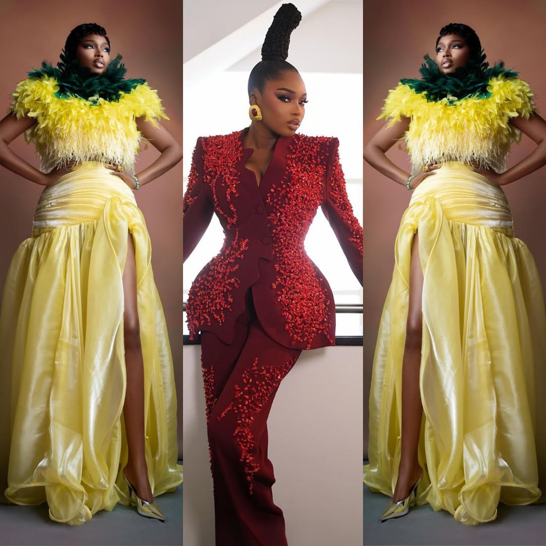 Sabrina Idukpaye's BBNaija Season 10 Reunion Looks Are Giving Edo Royalty & Canary Yellow Feathers — Reality Tv story on dripviewz
