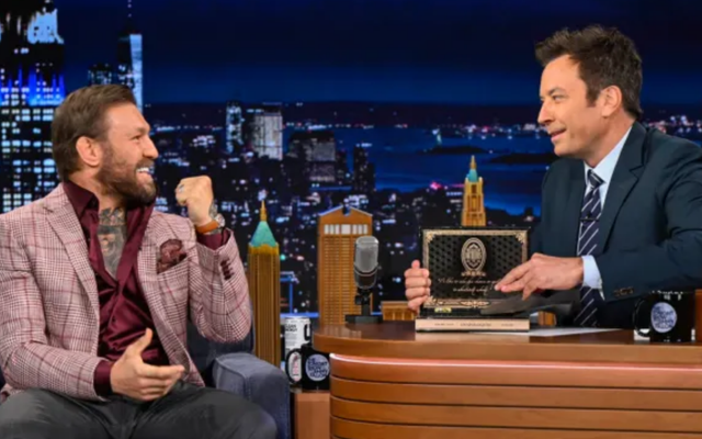 Jimmy Fallon under fire for 'disgraceful' Conor McGregor interview — News story on dripviewz