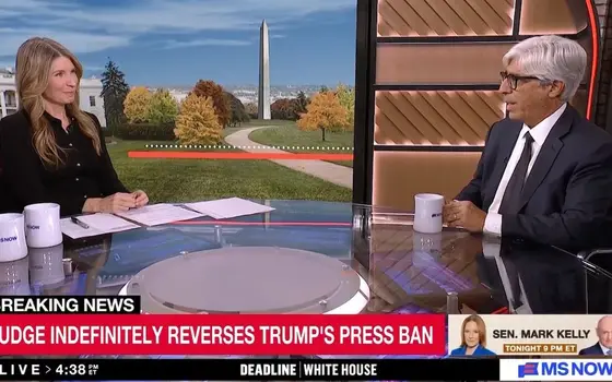 White House Media Ban: Press Attorney Says Trump Legal Battle Signals 'Dangerous Problem' for Journalists