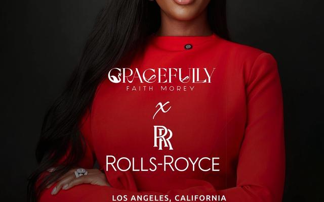 GracefullyFaithMorey Partners with Rolls-Royce Motor for The Grace Circle American Edition — News story on dripviewz