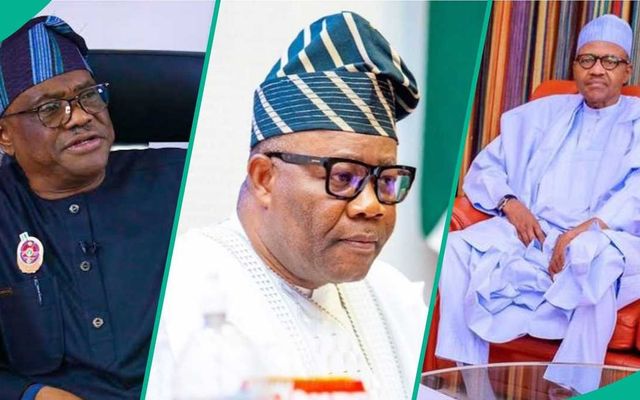 "Akpabio came, begged me": Wike mentions inner room deal for Buhari — Politics story on dripviewz