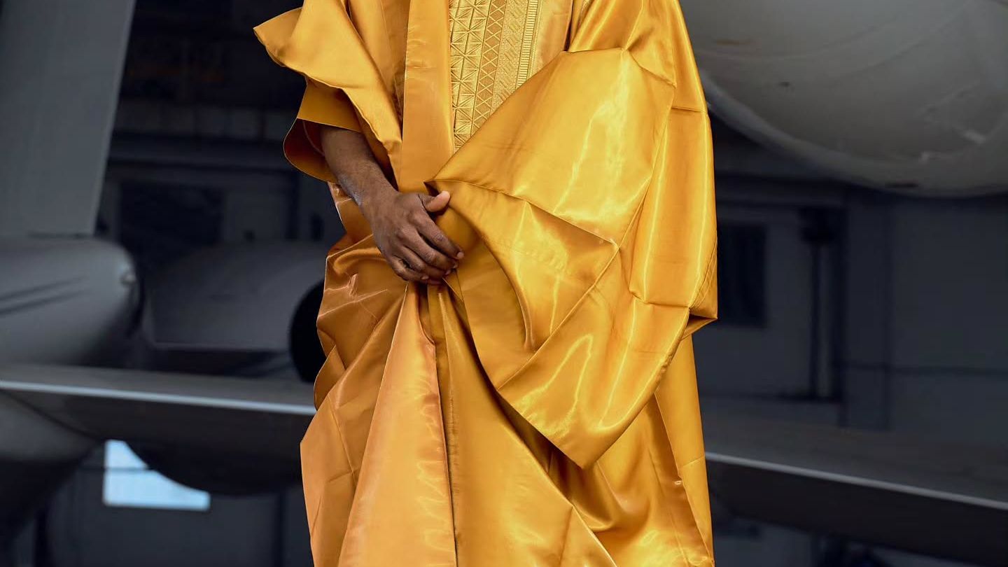 Ebuka Obi-Uchendu Looks Every Bit the Stylish Northerner in This Golden Babariga | See Photos — Reality Tv news on dripviewz