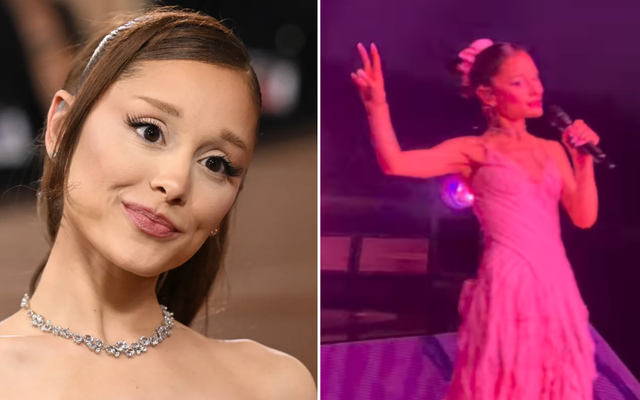 Ariana Grande pokes fun at failed marriage with 'messy' dance move — News story on dripviewz