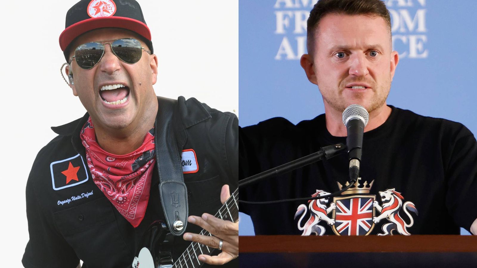 Tom Morello shares message for Tommy Robinson at Download 2026 — News news on dripviewz