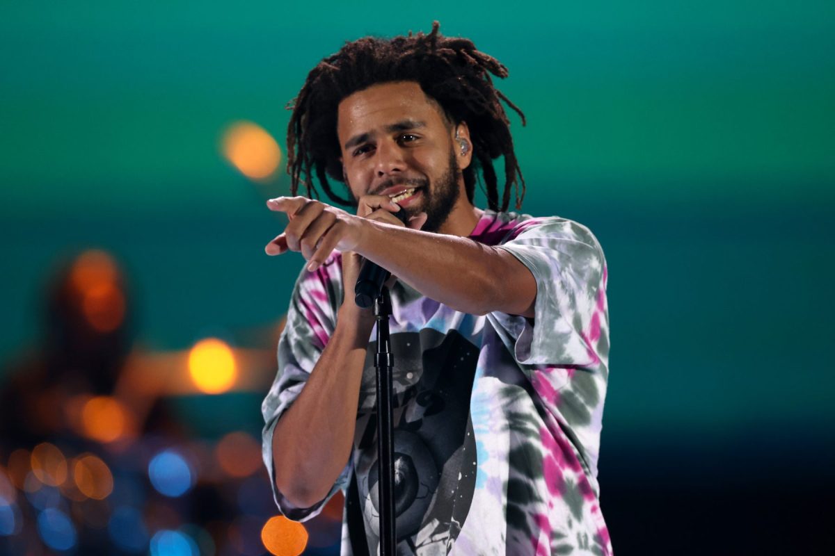 J. Cole Shocked After Bra Is Thrown Onstage During 'Work Out' Performance: 'Gotta Cherish That Sh '