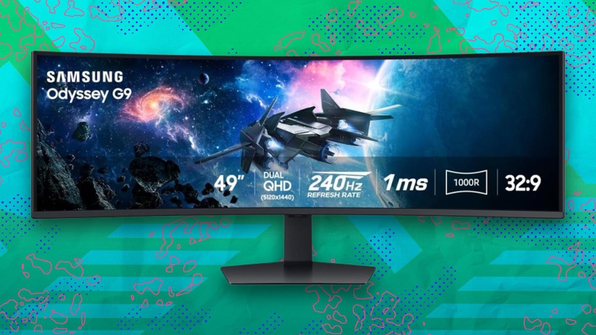 The Samsung Odyssey G9 curved gaming monitor is down to $797.99, save over $500 this weekend — News story on dripviewz