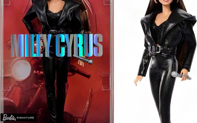 Miley Cyrus Reacts to Seeing Her Own Barbie Doll for the First Time: 'I'm Obsessed' — News story on dripviewz