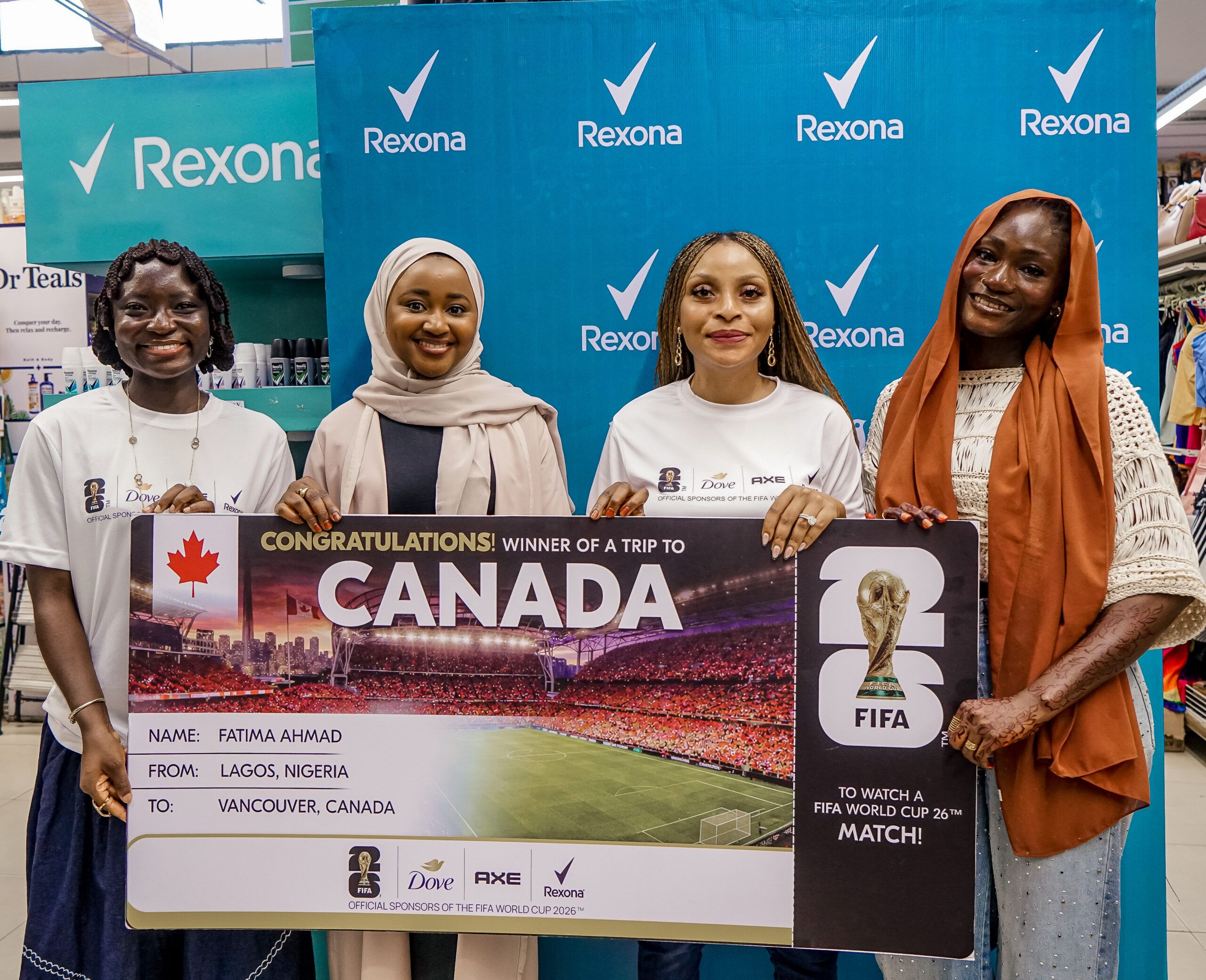 Winners emerge at Rexona Consumer Promotion, get tickets to watch FIFA World Cup 2026™ matches