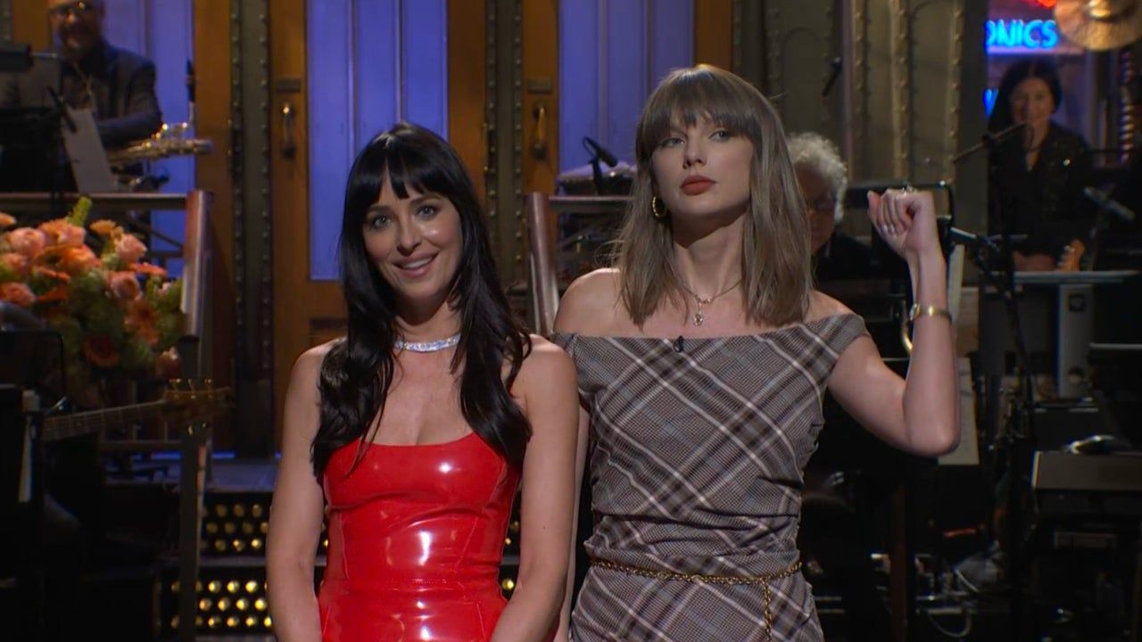 Taylor Swift Interrupts Dakota Johnson's 'SNL' Monologue With Breakup Advice — Music story on dripviewz