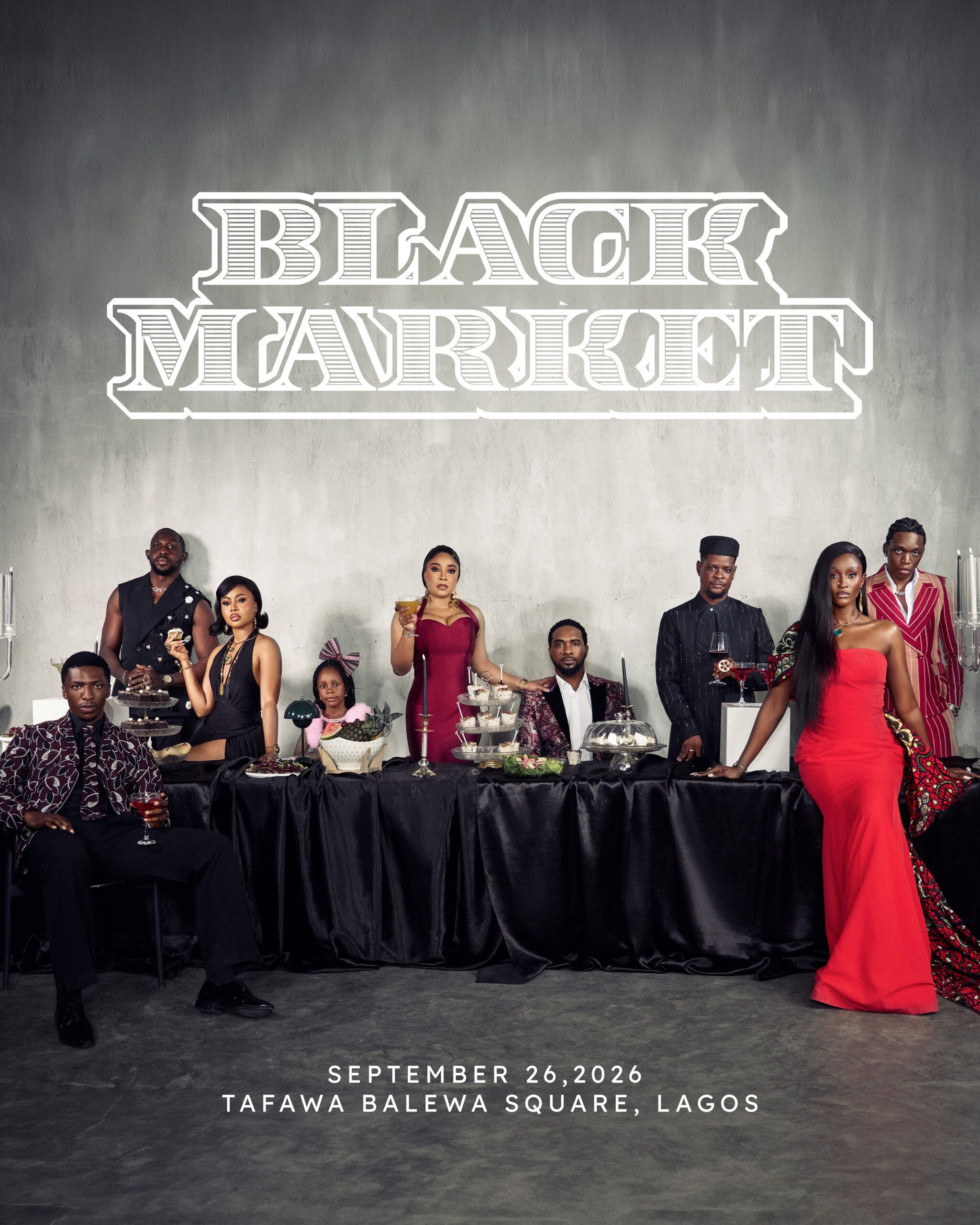 Black Market: Glam Photos Ahead Of The Guinness World Record Attempt — News story on dripviewz
