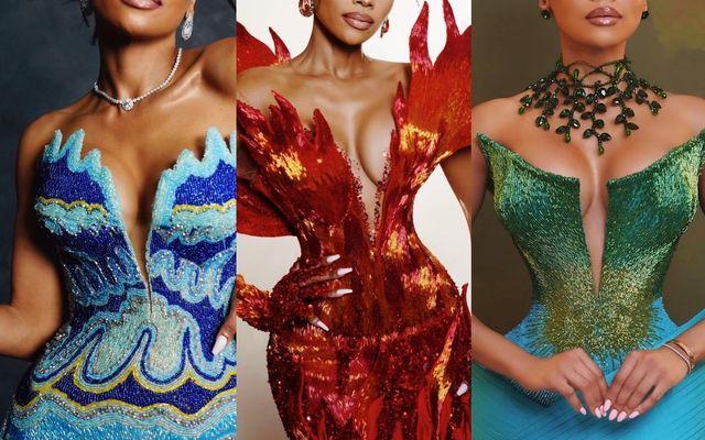 Three Times Bonang Matheba Has Worn Nigerian Designers