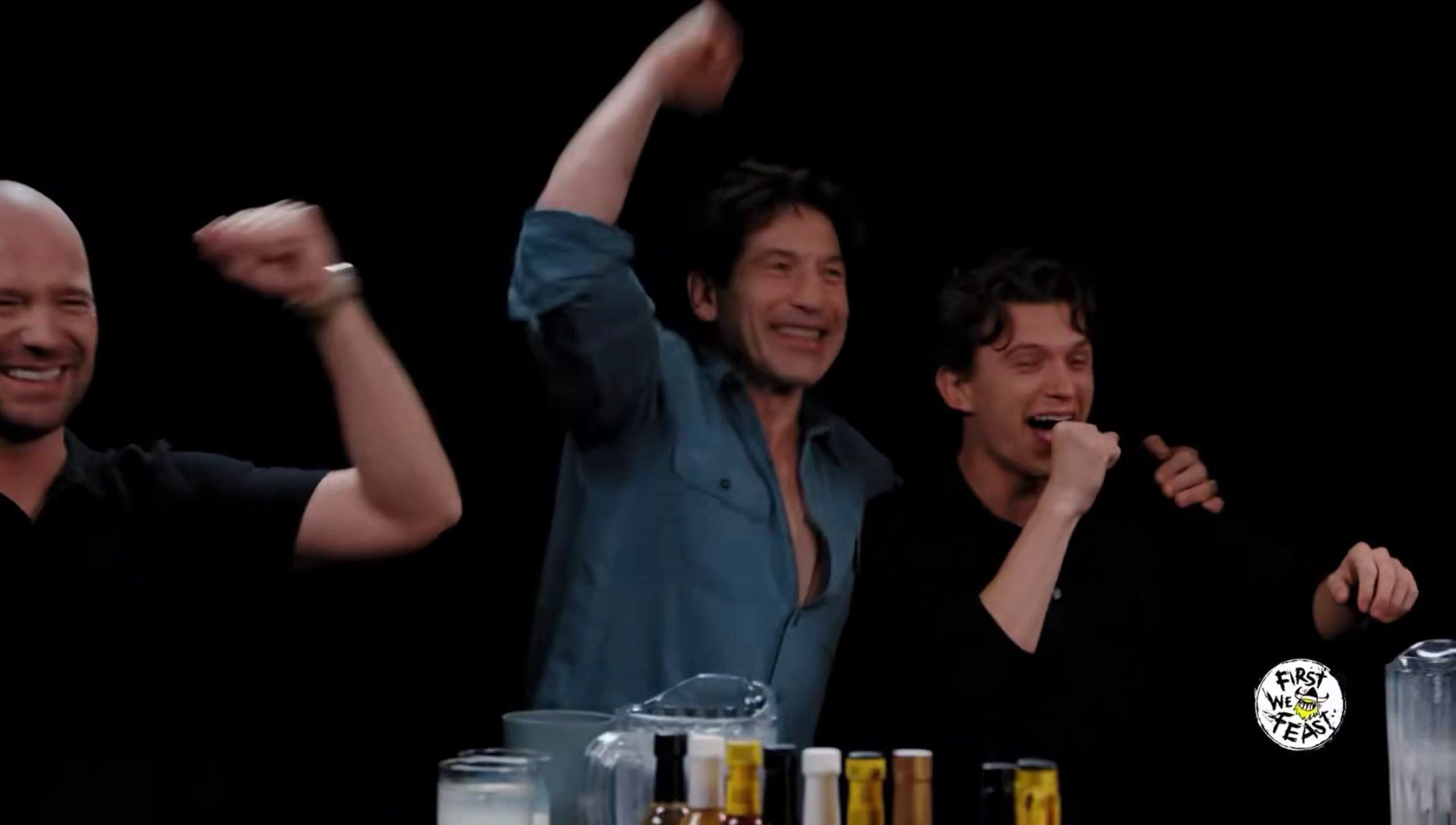 Tom Holland actually just vomited on camera, his reaction is insane
