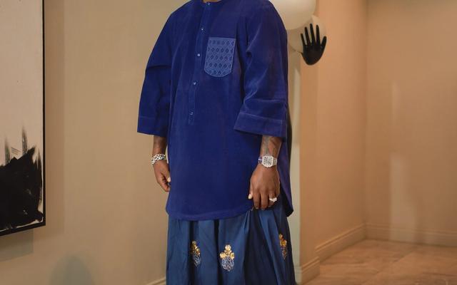 If Royal Blue Wasn't Already on Your Radar, Davido Just Put It There