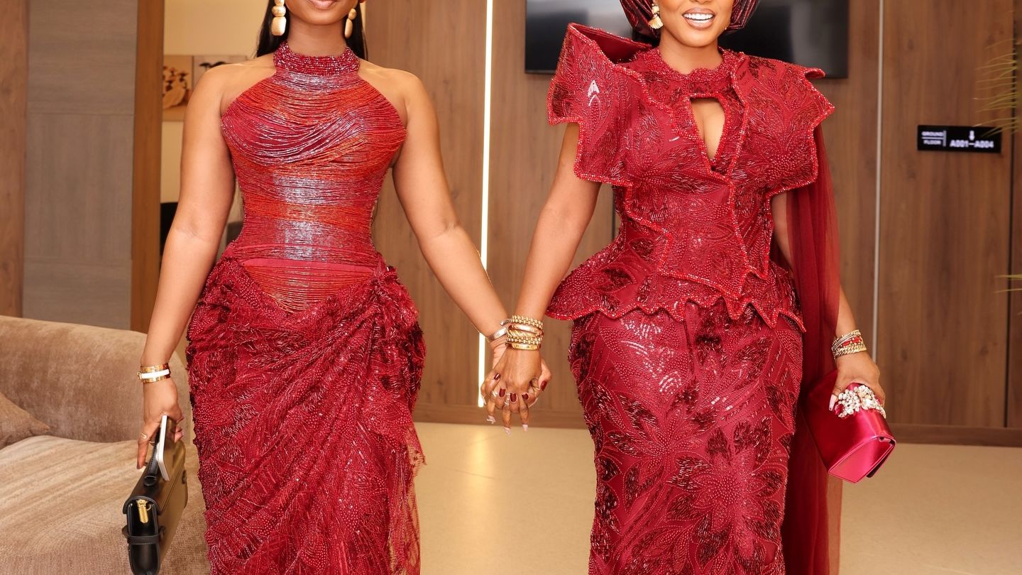 Same Lace, Different Styles! Iyabo & Priscilla Ojo's Asoebi Looks Are So Beautiful — Fashion news on dripviewz