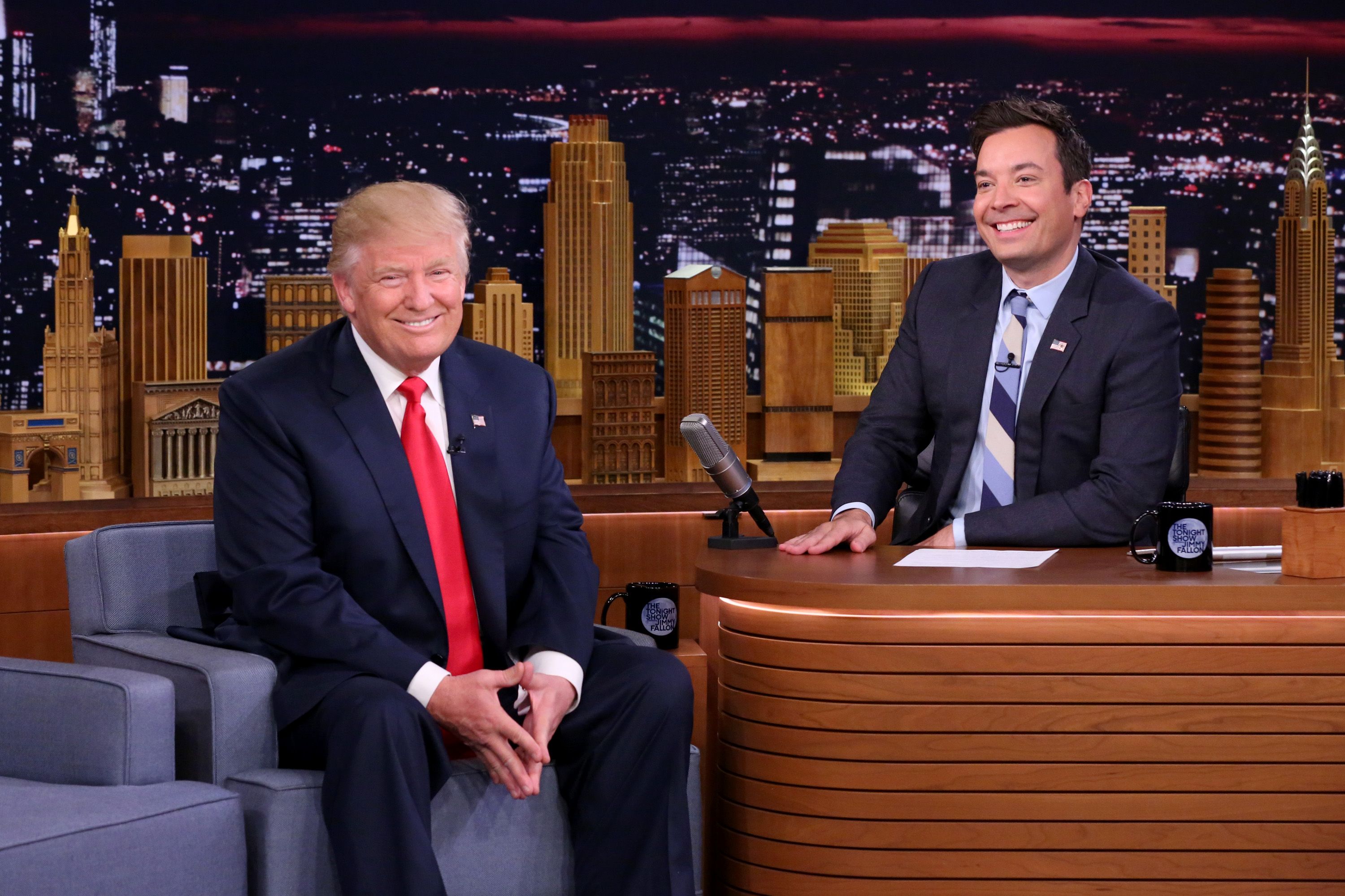 Jimmy Fallon's Conor McGregor backlash reminds viewers of 'hair tussle' Donald Trump interview