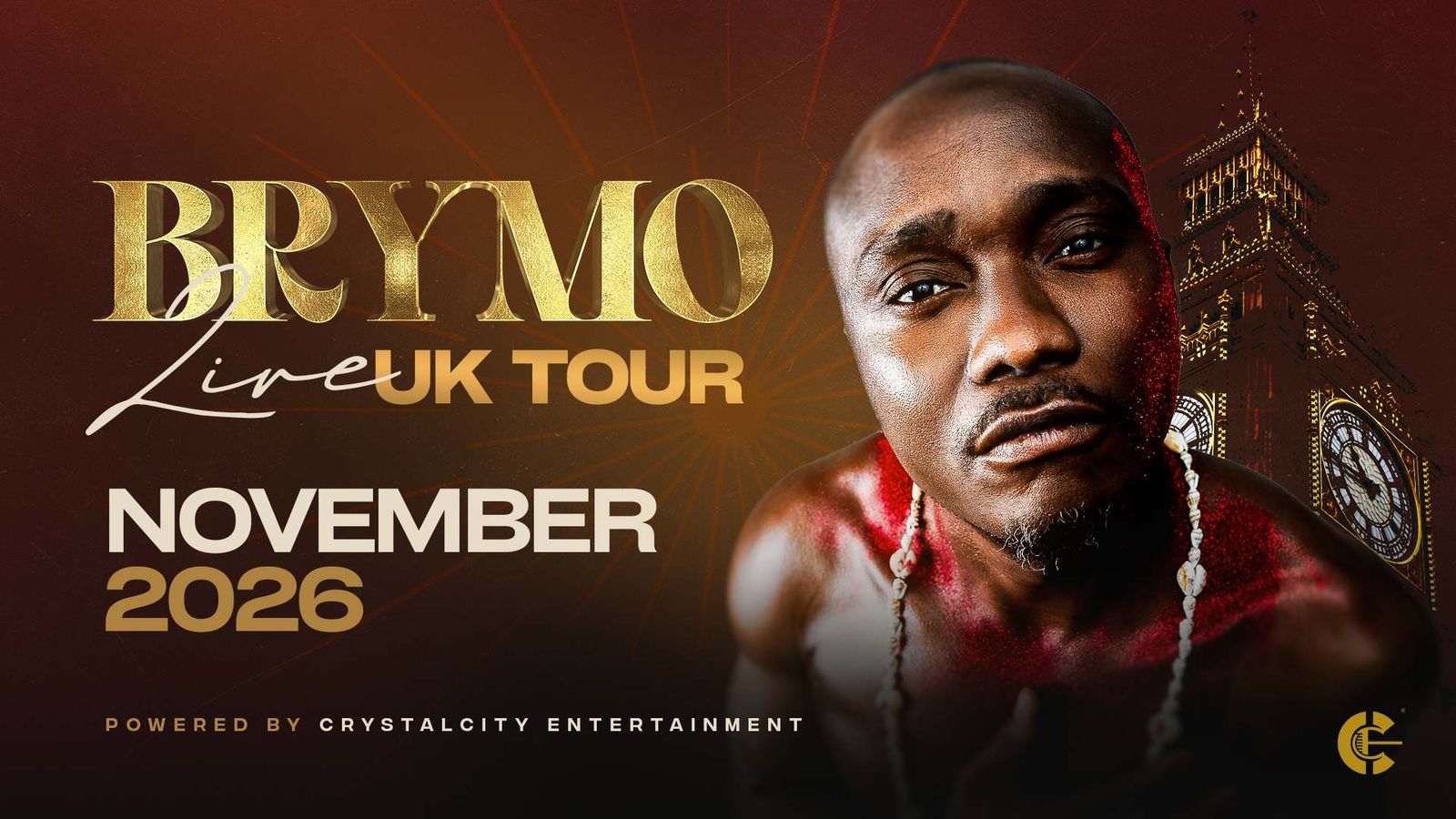 Brymo Announces 2026 UK Tour Presented by Crystalcity Entertainment — News news on dripviewz
