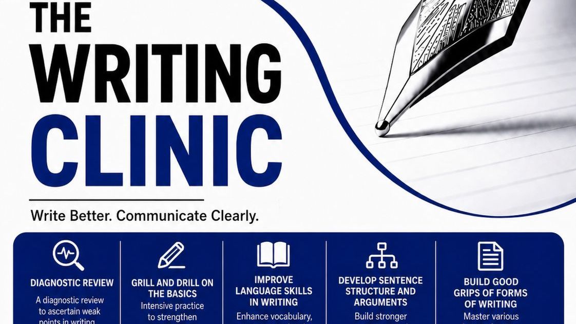 The Writing Clinic: Where Better Writing Begins — News news on dripviewz