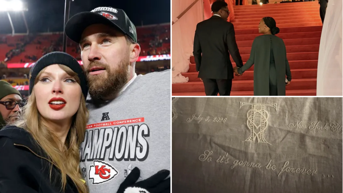 First photos from inside Taylor Swift and Travis Kelce's wedding leak online — News news on dripviewz