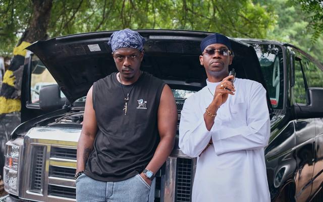 First Look Photos : Lateef Adedemeji, Linda Ejiofor-Suleiman, Others BTS Black Market Set — News story on dripviewz