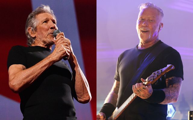 Roger Waters hits back at "complete prick" James Hetfield after Metallica frontman's statement on music and politics — News story on dripviewz