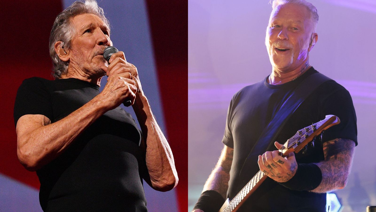 Roger Waters hits back at "complete prick" James Hetfield after Metallica frontman's statement on music and politics — News news on dripviewz