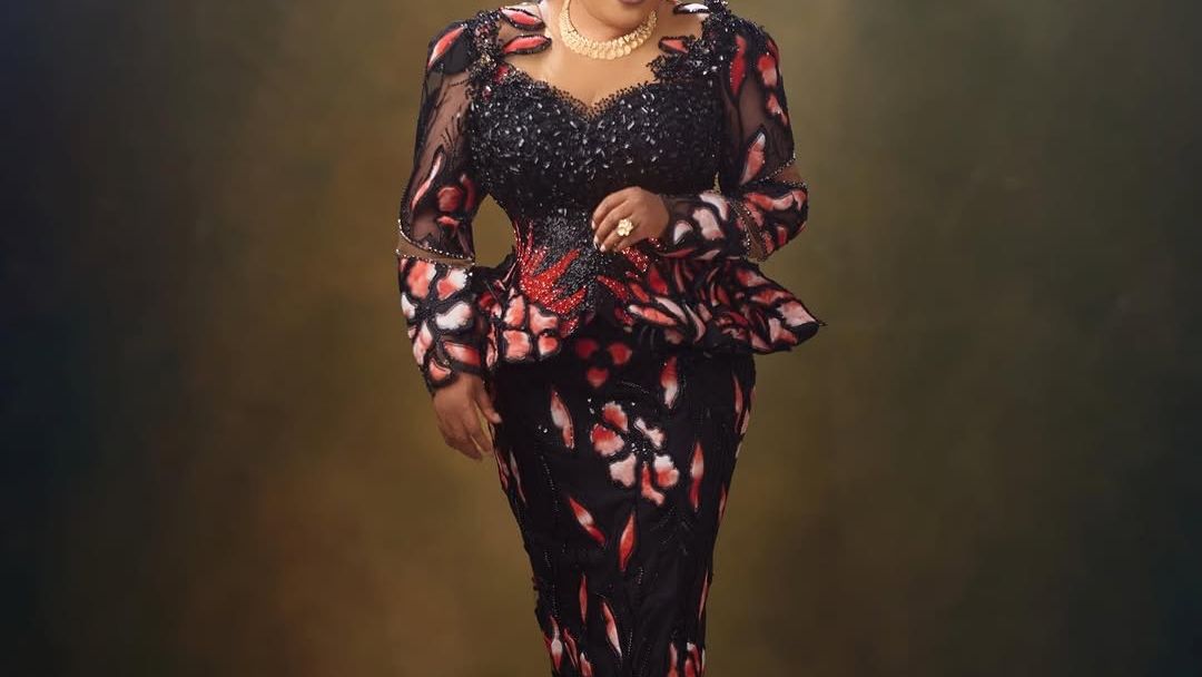 Toyin Abraham Just Gave Us a Black Lace Owambe Look We're Saving Immediately — News news on dripviewz