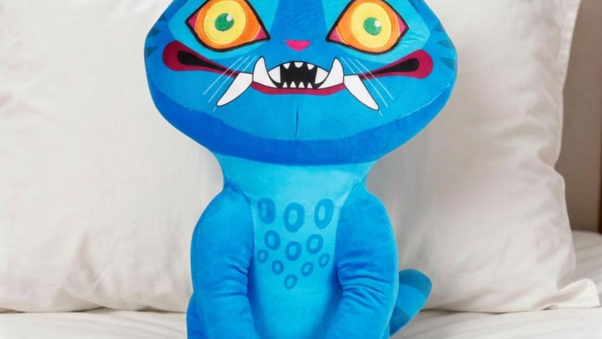 This Weighted Derpy Pillow Mimics a Hug From the 'KPop Demon Hunters' Tiger to Help You Gently Fall Asleep — News news on dripviewz