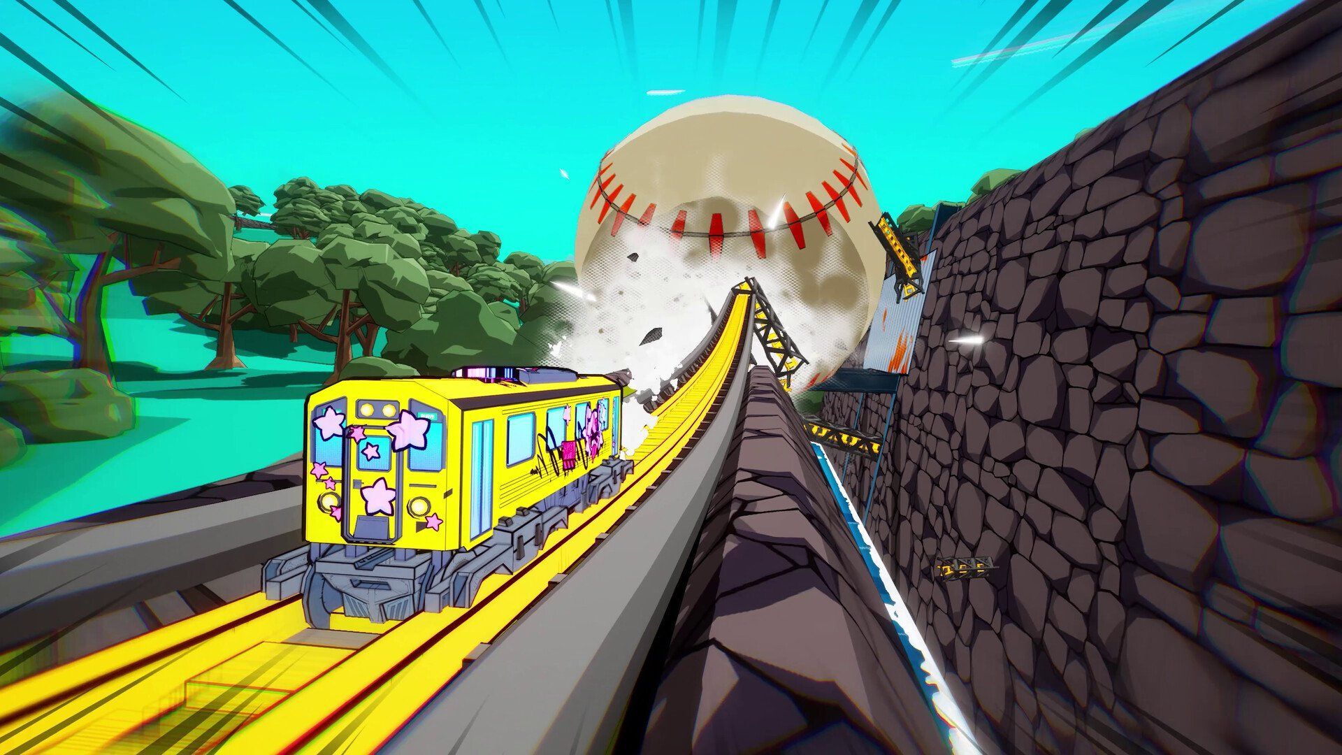 Denshattack! review: Jet Set Radio with trains