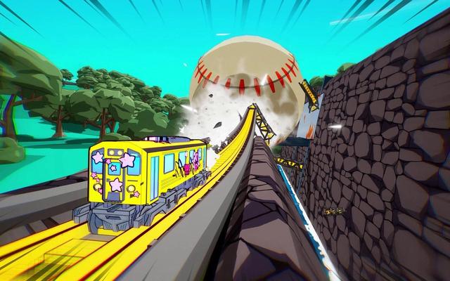 Denshattack! review: Jet Set Radio with trains