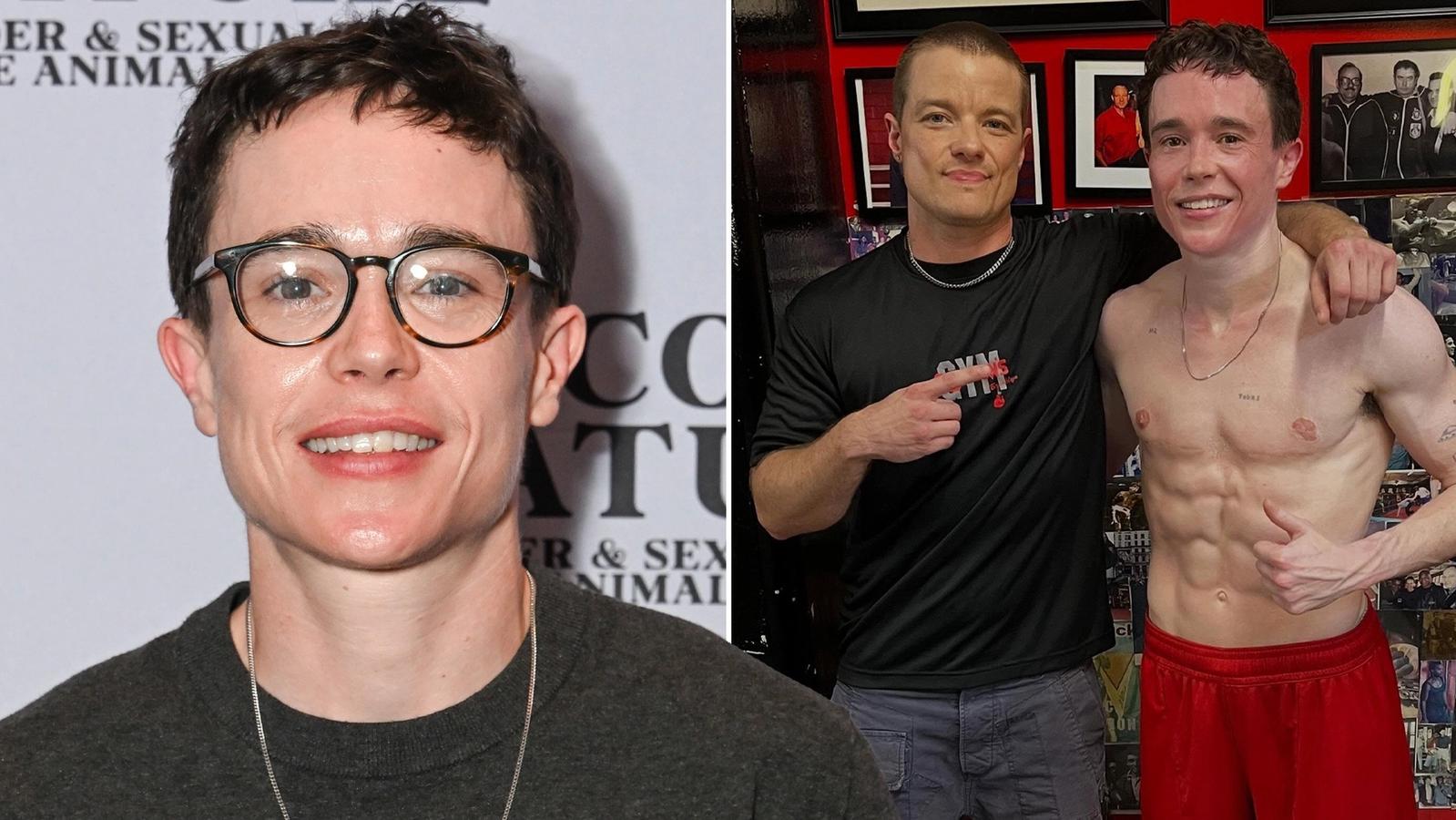 Elliot Page shocks fans with rippling six-pack in serious body transformation — News news on dripviewz