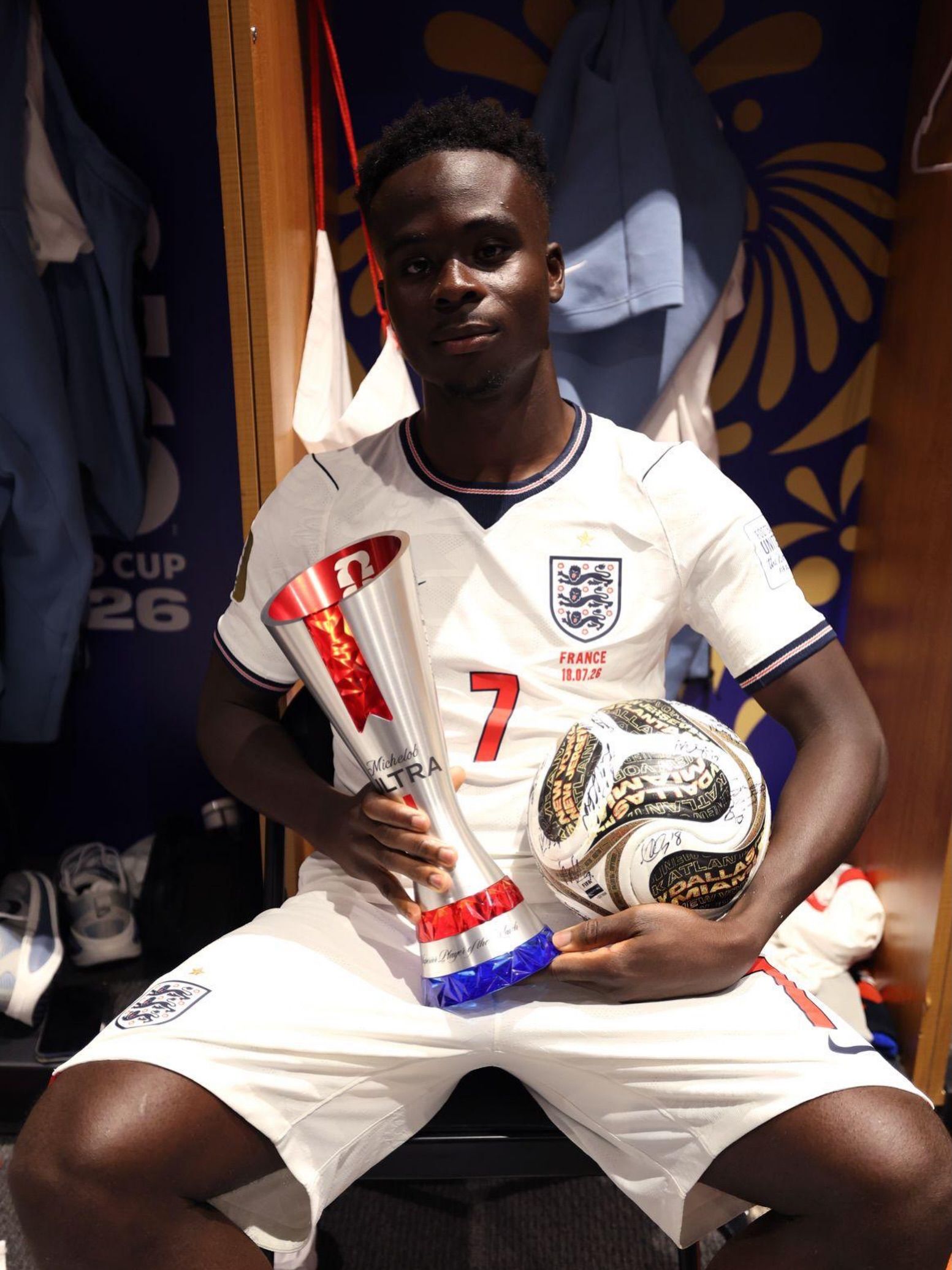 Hat-Trick Hero! Bukayo Saka Wins Man of the Match as England Beat France 6-4