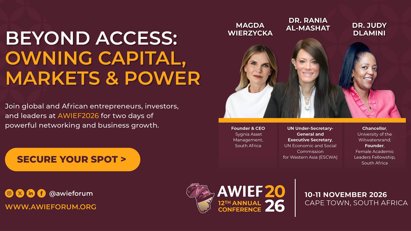 AWIEF 2026: Meet the Global Women Leaders Set to Take the Stage — News news on dripviewz