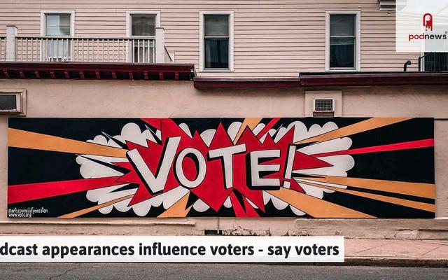 Podcast appearances influence voters - say voters