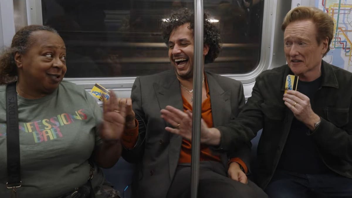 Conan O'Brien's up for a sitcom with his viral SubwayTakes scene partner