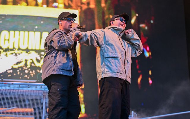Watch Kae Tempest join Kneecap for 'Irish Goodbye' at Crystal Palace Park